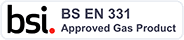 BSI EN331 Gas Approved Product